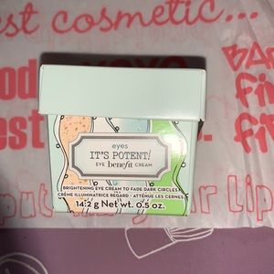 Benefit It’s Potent eye cream